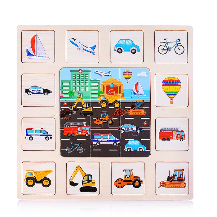 Пазл D1937 "Транспорт"