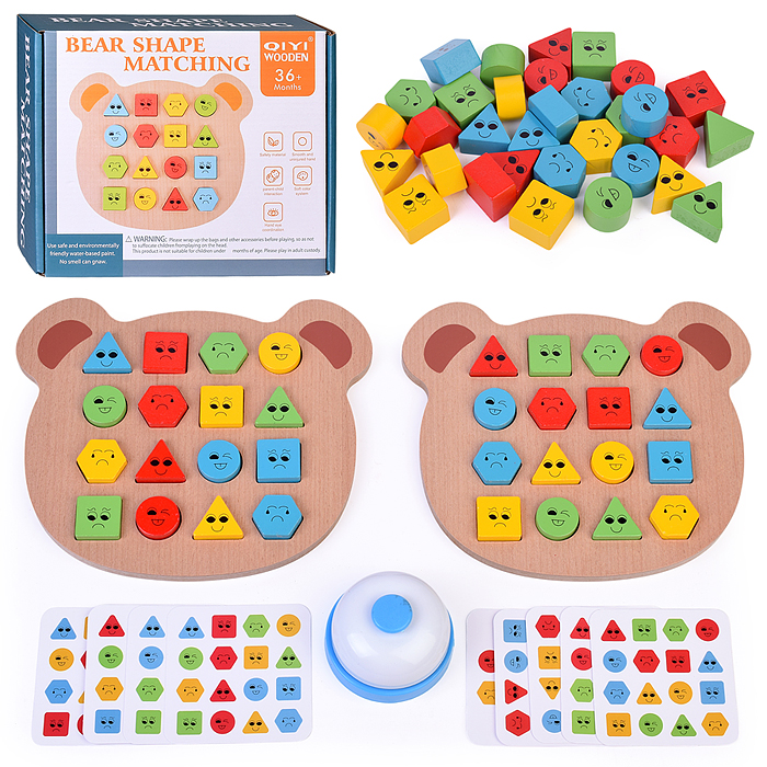 Игра развивающая D1950 "Фигурки со смайликами"