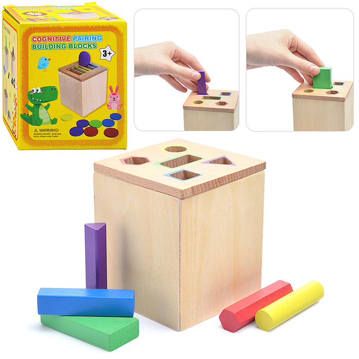 Игра развивающая D2026 "Геометрические фигуры"