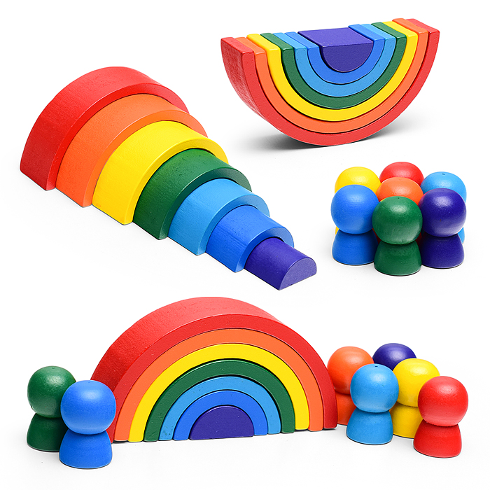 Пирамидка D2080 "Радужная-2"